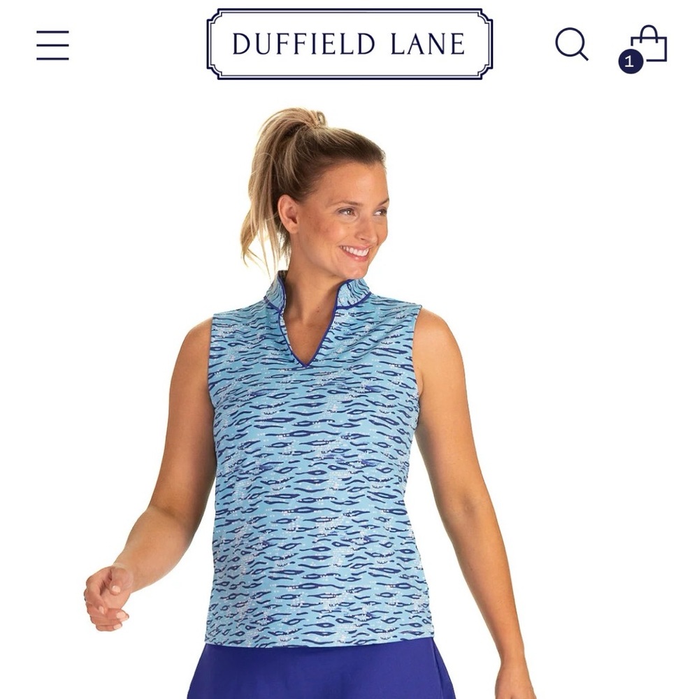 NWT Duffield Lane Catherine Sleeveless Top